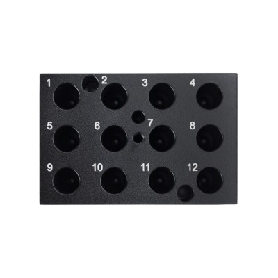 12 Well Block for Digital Dry Block Mini Incubator