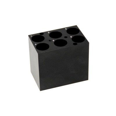 6 Well Block for Digital Dry Block Mini Incubator