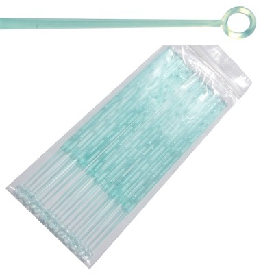 10µl Green Sterile Disposable Plastic Inoculating Loops