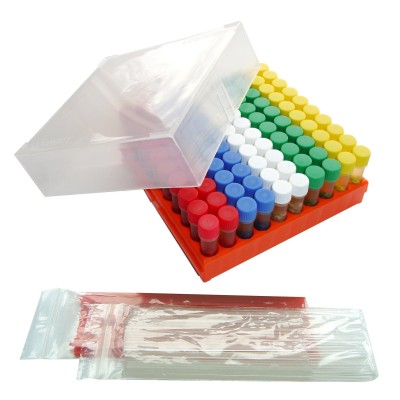 Mixed Colour Protect in Polypropylene Freezer Tray - Includes