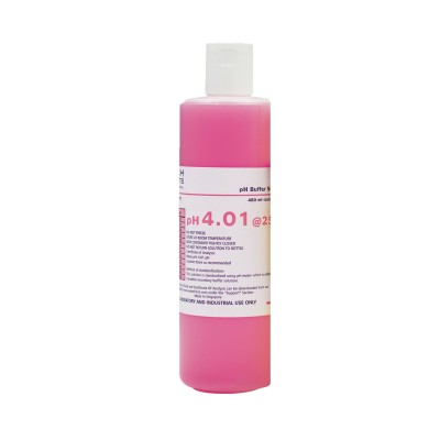 pH 4.01 Buffer Solution (Red), 480 ml