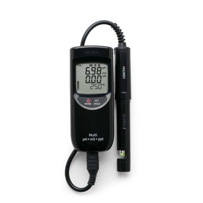 HI-991301 High Range EC, TDS, pH and C Meter