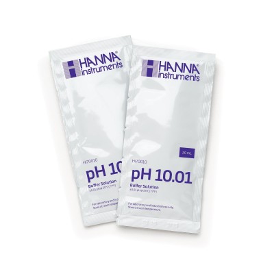 pH 10.01 Buffer Sachets, 25 x 20ml sachets