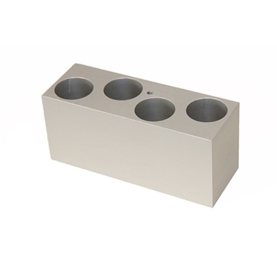 Block For 4 x 50ml centrifuge test tubes, glass universals