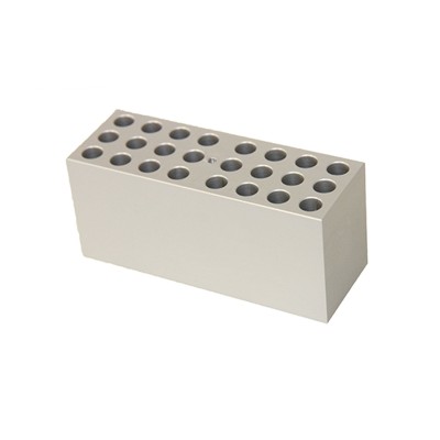 Block For 24 x 2.0ml microtube, 35mm hole depth