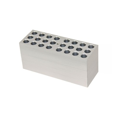 Block For 24 x 5.0ml microtube, 53.5mm hole depth