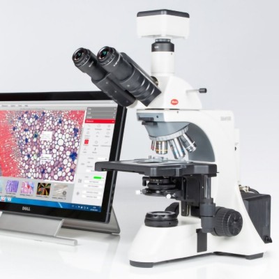 BA410E Elite Trinocular Microscope Sextuple 50W