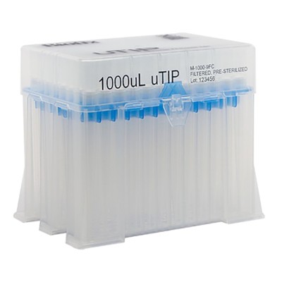 Biotix 1000uL Racked Pipette Filter Tips - Sterile