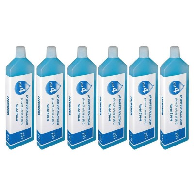 pH 4.01 buffer solution, 6 x14 ml