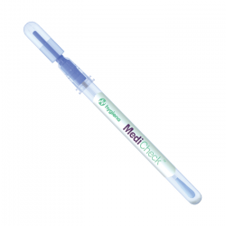 Hygiena's MediCheck high sensitivity swab product on a white background